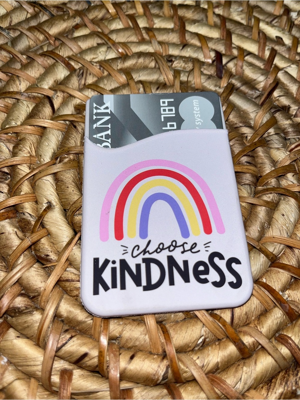 Choose Kindness Rainbow Card Holder